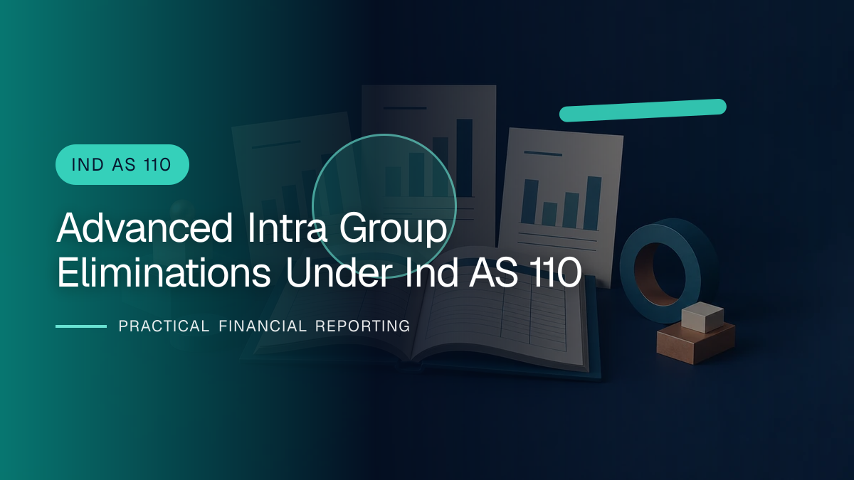 Original finance artwork for Advanced Intra-group Eliminations under Ind AS 110