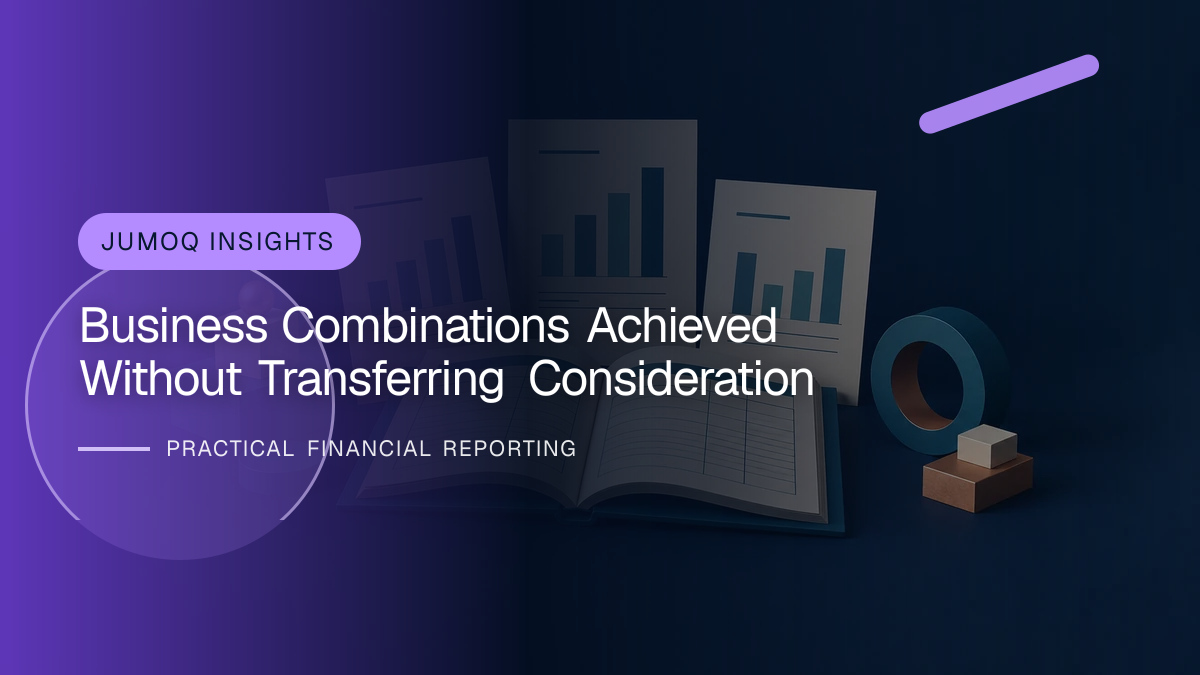 Original finance artwork for Business Combinations Achieved without Transferring Consideration