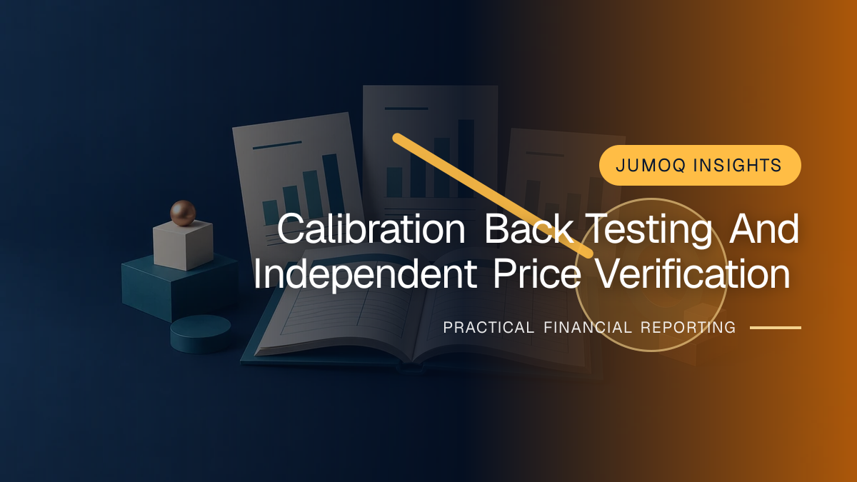 Original finance artwork for Calibration, Back-testing and Independent Price Verification