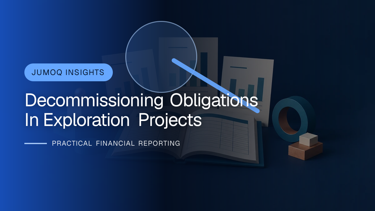Original finance artwork for Decommissioning Obligations in Exploration Projects