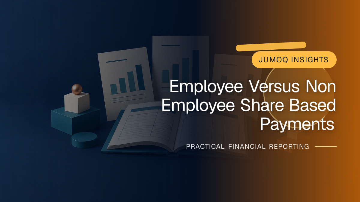 Original finance artwork for Employee versus Non-employee Share-based Payments