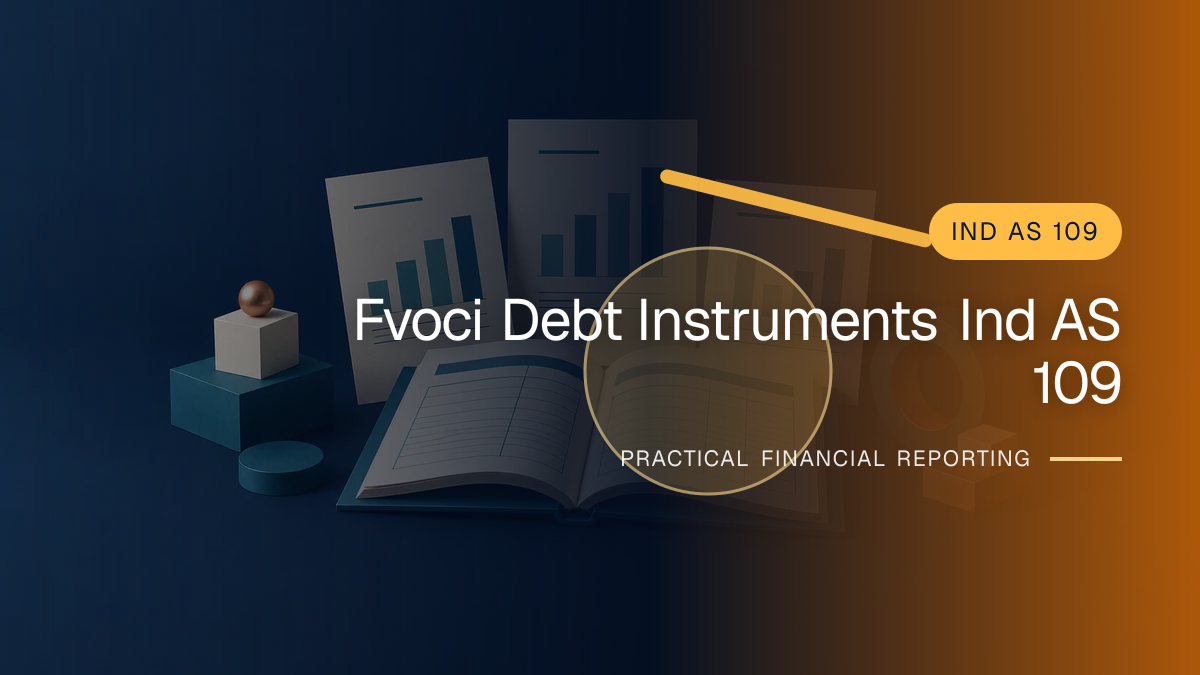 Original finance artwork for FVOCI Debt Instruments under Ind AS 109: Measurement without Losing the Credit Story