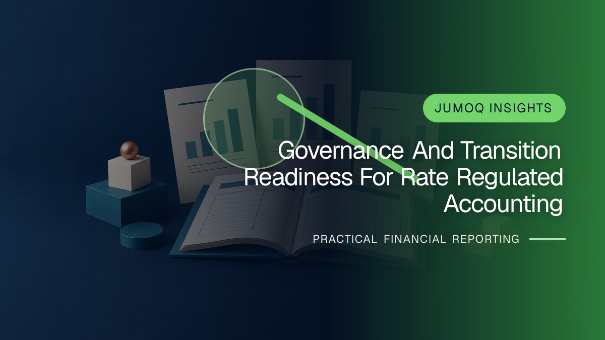 Original finance artwork for Governance and Transition Readiness for Rate-regulated Accounting