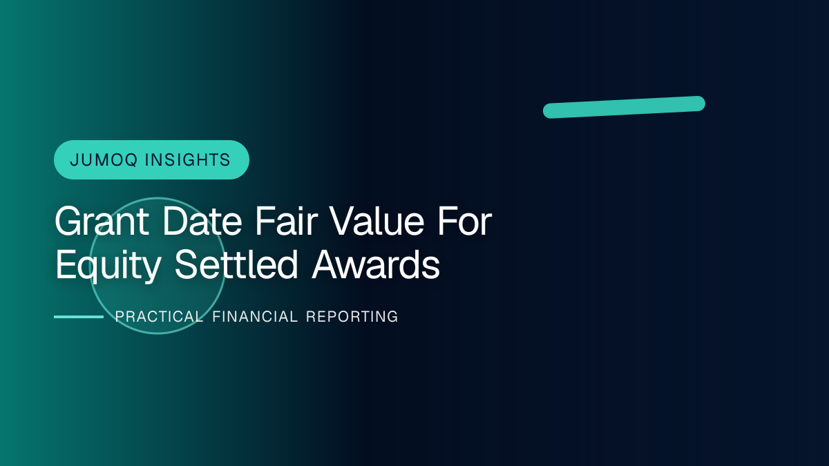 Professional financial reporting illustration for Grant-date Fair Value for Equity-settled Awards