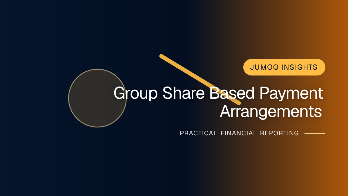 Professional financial reporting illustration for Group Share-based Payment Arrangements