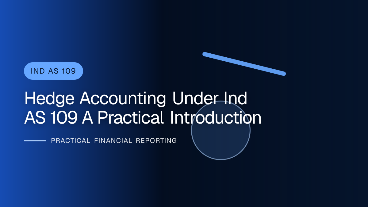 Financial analysis documents representing hedge accounting and risk management