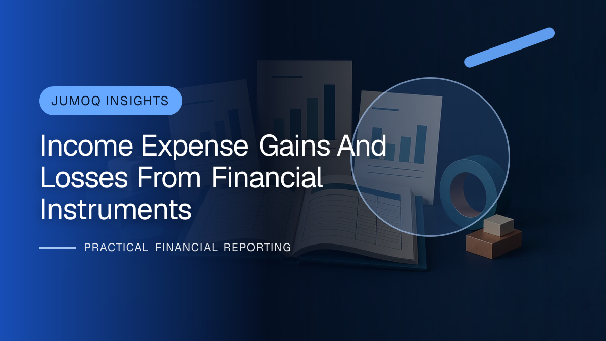 Original finance artwork for Income, Expense, Gains and Losses from Financial Instruments