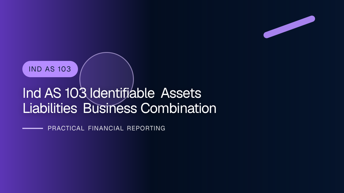 Professional finance team reviewing identifiable assets and liabilities in a business combination requirements and supporting accounting documentation
