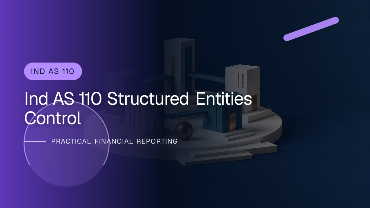 Original finance artwork for Structured Entities under Ind AS 110: Control beyond Voting Rights