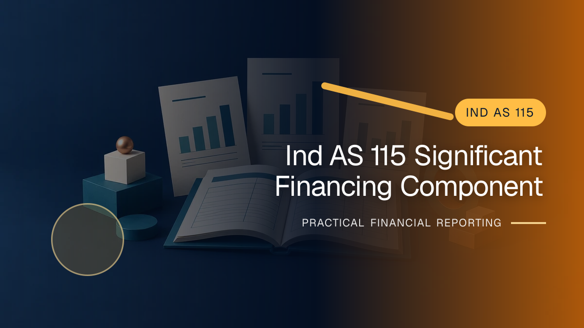 Original finance artwork for Significant Financing Components under Ind AS 115