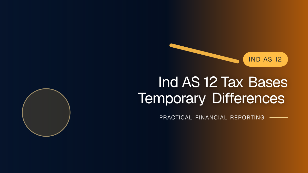 Professional finance team reviewing deferred tax under ind as 12 requirements and supporting accounting documentation