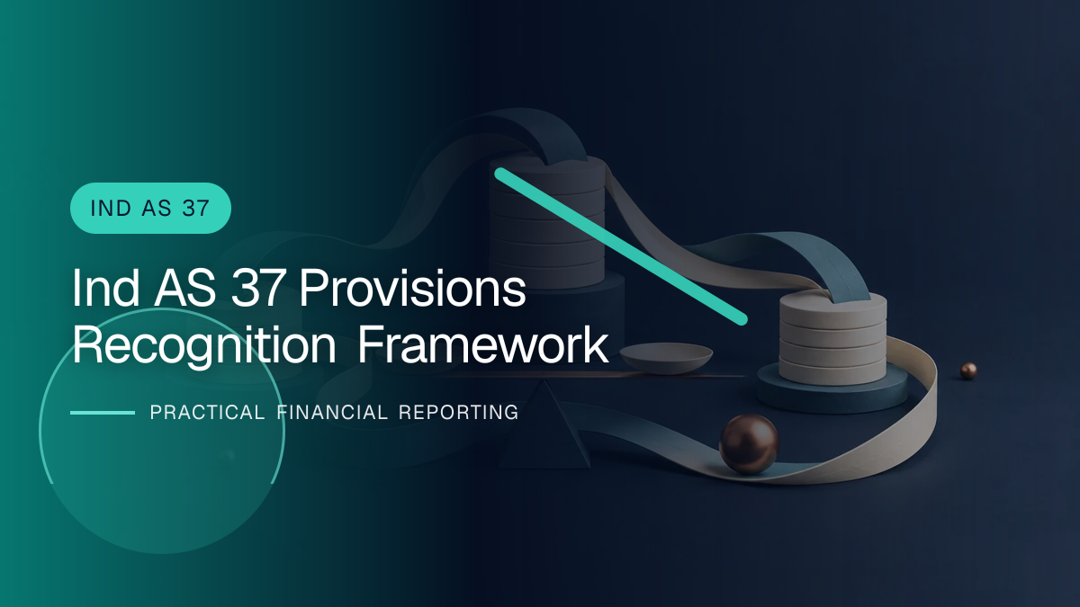 Original finance artwork for Provisions under Ind AS 37: Recognition before Measurement