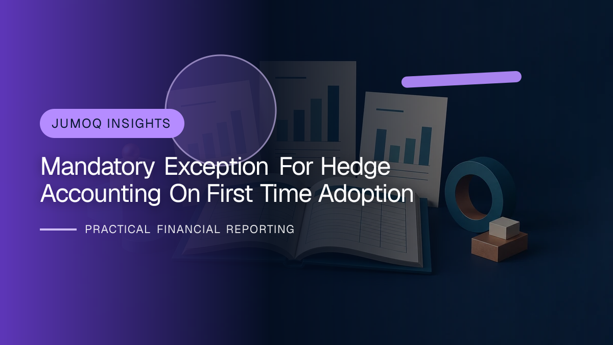 Original finance artwork for Mandatory Exception for Hedge Accounting on First-time Adoption