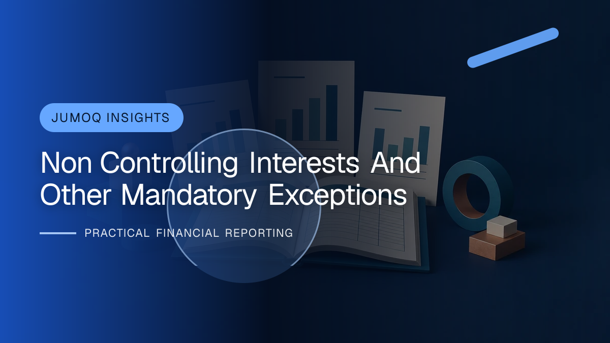 Original finance artwork for Non-controlling Interests and Other Mandatory Exceptions