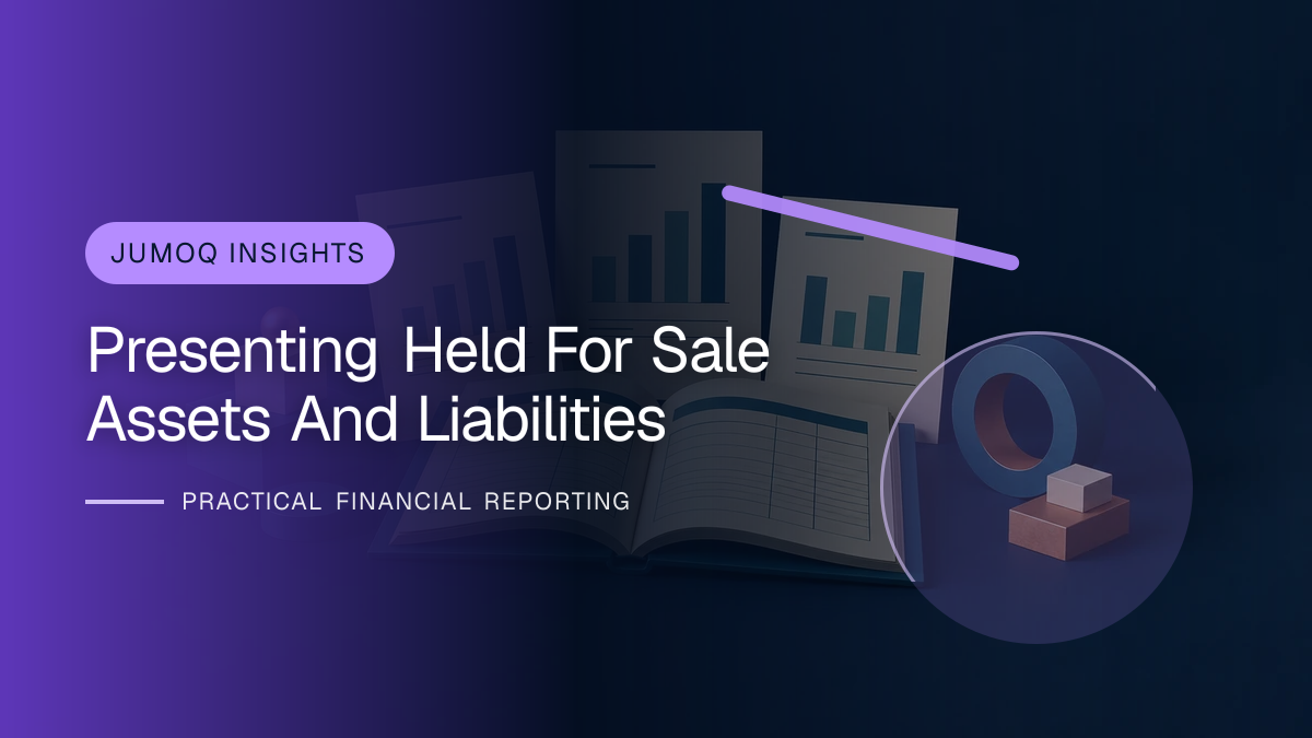Original finance artwork for Presenting Held-for-sale Assets and Liabilities
