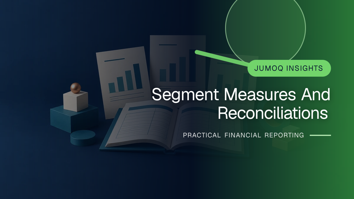 Original finance artwork for Segment Measures and Reconciliations