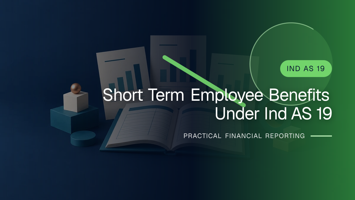 Original finance artwork for Short-term Employee Benefits under Ind AS 19