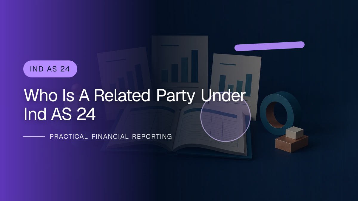 Original finance artwork for Who Is a Related Party under Ind AS 24?